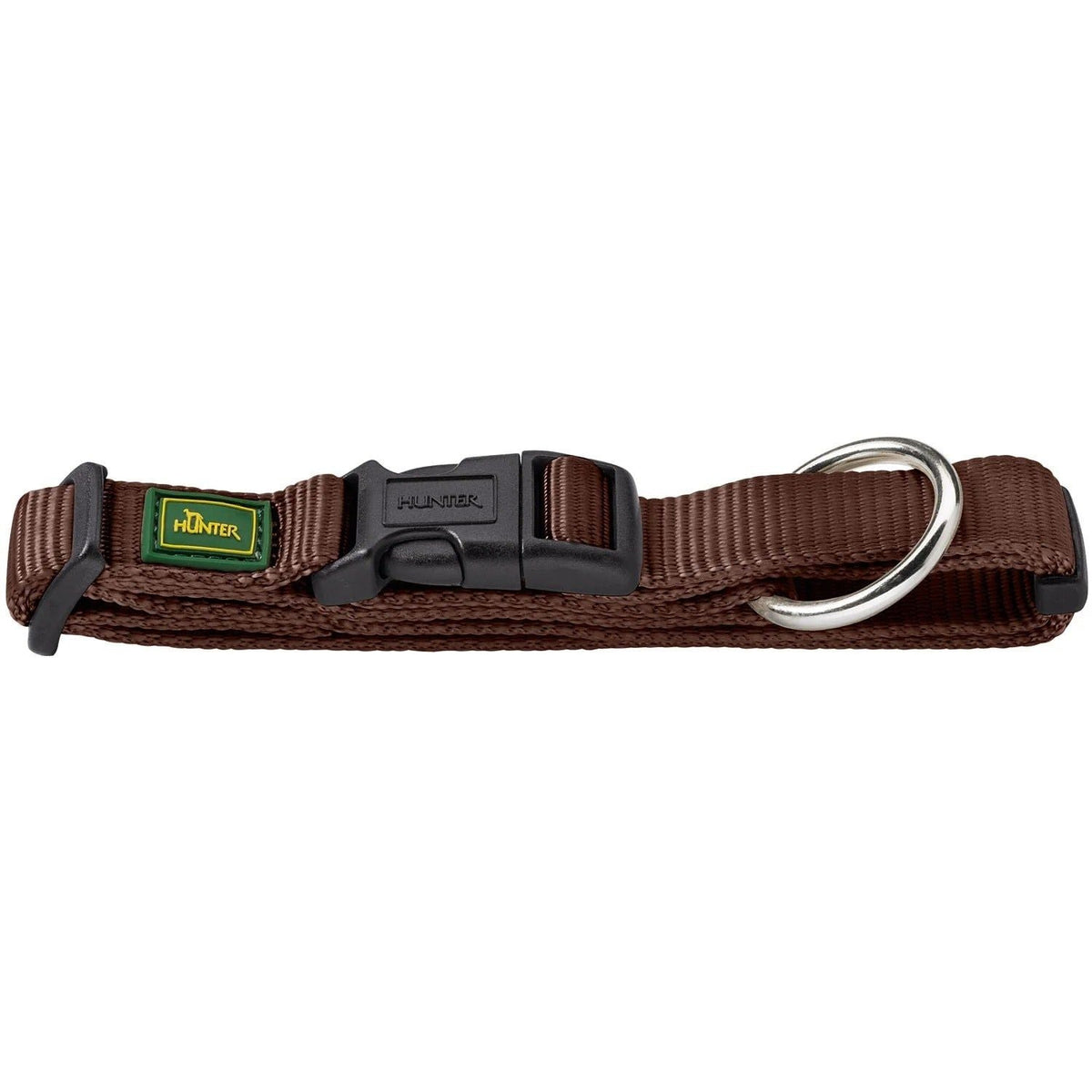 Hunter Vario Plus Dog Collar - Brown M/L