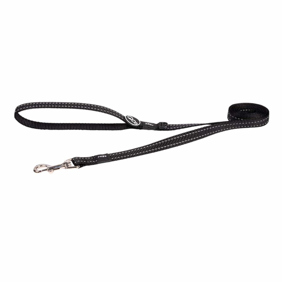 Rogz Utility Reflective Stitching Dog Leash - Orange MEDIUM