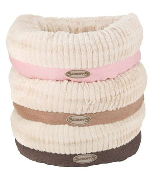 Scruffs Ellen Donut Dog Bed - Beige X-Large