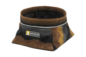 Ruffwear Quencher Cinch Top Packable Dog Bowl - Coastal Mountain L