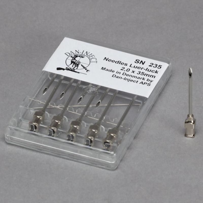 JAB STICK LUER LOCK NEEDLES 2.0 X 35MM