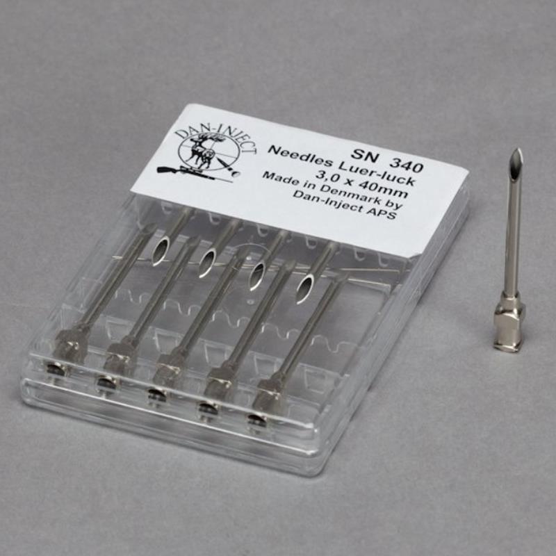 JAB STICK LUER LOCK NEEDLES 3.0 X 40MM