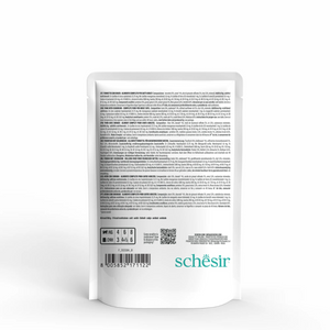 Schesir Complete & Balanced Nutrition Wet Cat Food in Jelly Pouch- Tuna With Seabreem 85g [MOQ:12pcs]