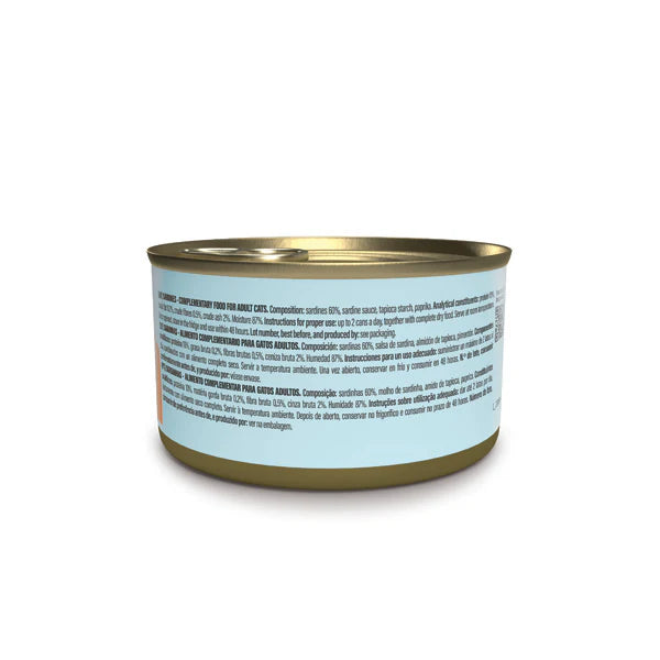 Schesir Grill Wholefood Cat Can Sardines 70g [Min Order:12pcs]