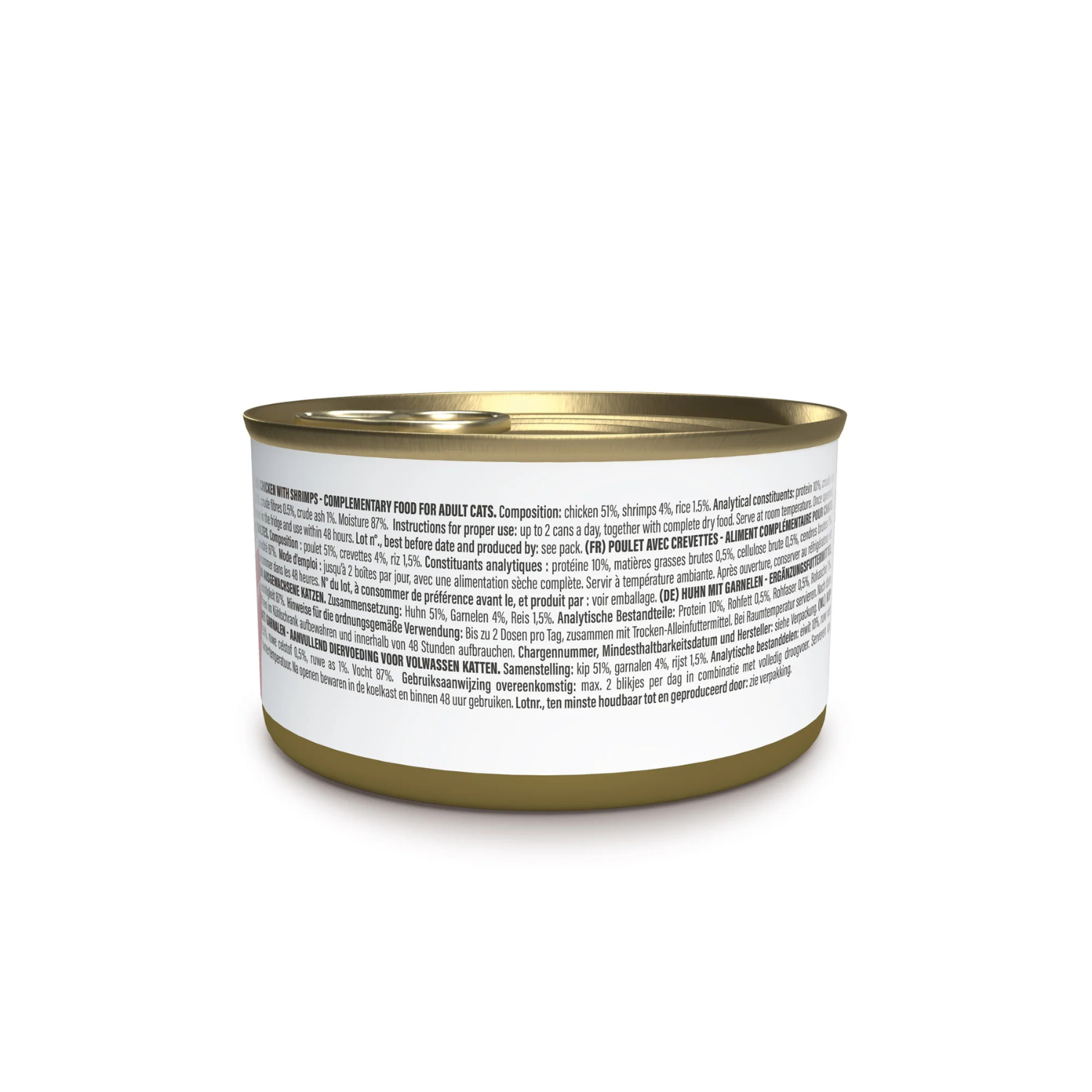 Schesir Wet Cat Food In Broth Can-Chicken With Shrimp 70g [MOQ:12pcs]