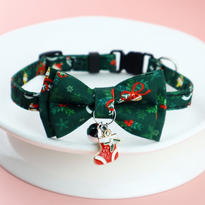 Seasopet Christmas Baw Collar Green 1x30cm
