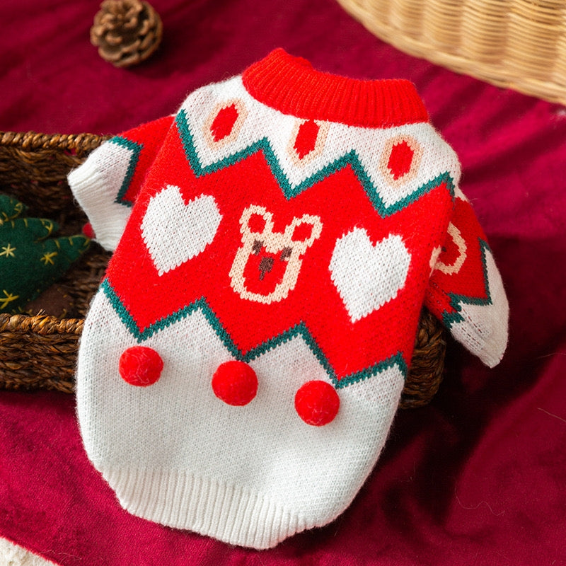 Seasopet Cute Christmas Dress 30x40cm - Medium