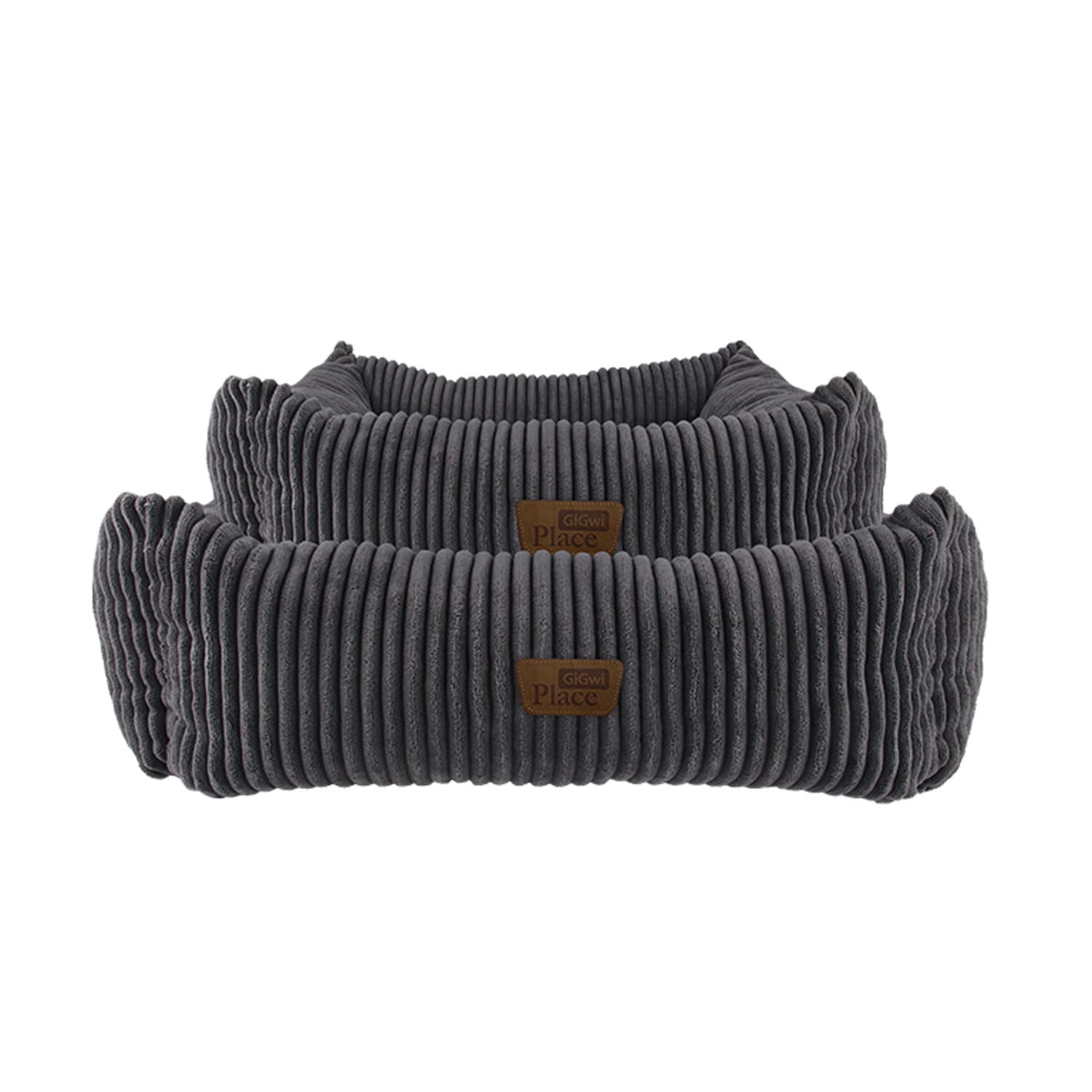 GiGwi Place Sweet Dreams Bolster Pet Bed – Square - small