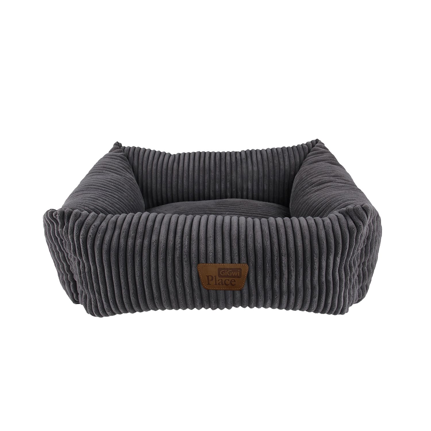 GiGwi Place Sweet Dreams Bolster Pet Bed – Square - small