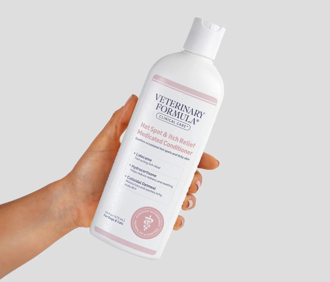 Synergy Labs VFCC Hot Spot & Itch Relief Medicated Conditioner 473ml (16oz) [Volume - 473ml]