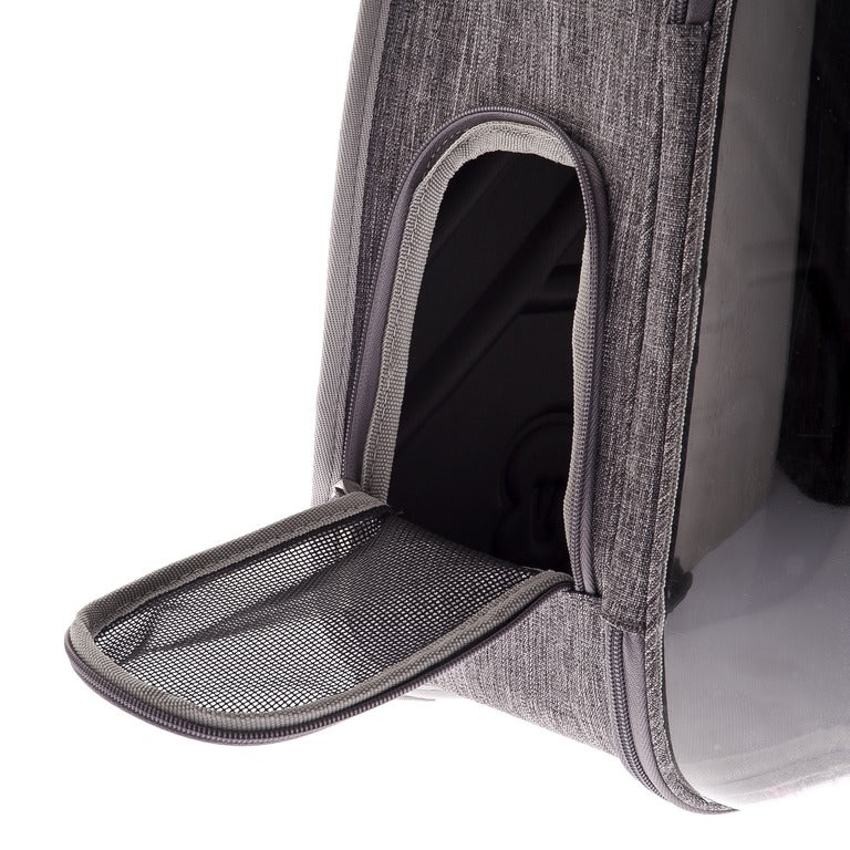 Transparent pet carrier backpack