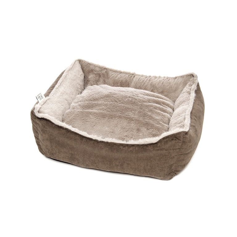 Soffio Pet Bed w/ zipper Brown Small (60x50cm)