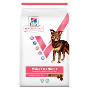 Hill’s Vet Essentials Adult Medium Multi Benefit Lamb & Rice Dog Food (2KG)