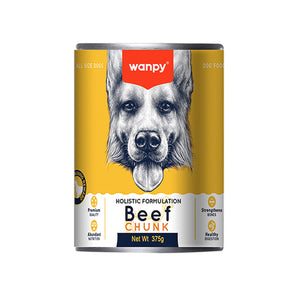 WANPY Holistic Formulation – Beef Chunk 375g