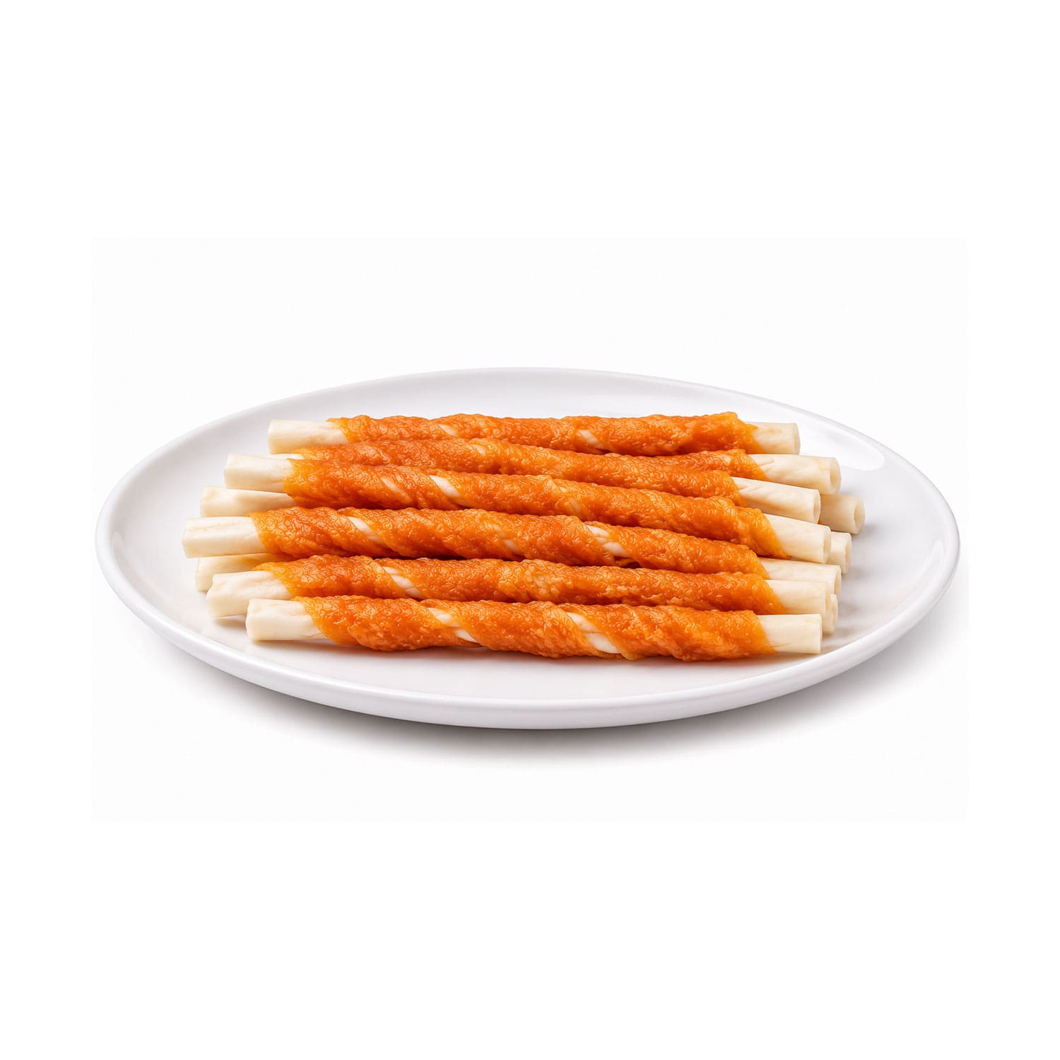 Wanpy Chicken Jerky & Rawhide Twists -10pcs(85g)