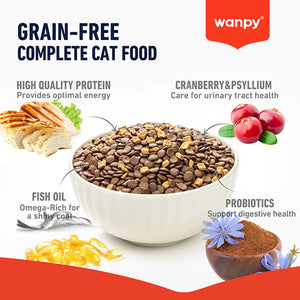 Wanpy Grain Free Complete Food for Kitten – Chicken Recipe - 1.5Kg