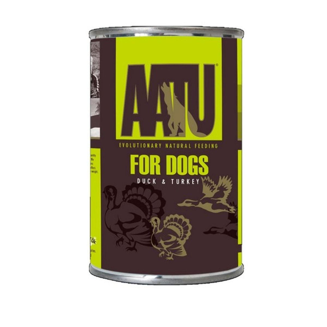 AATU Duck & Turkey Wet Dog Food 400g - 400g - Shopivet.com