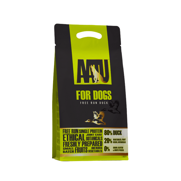 AATU Free Run Duck Dry Dog Food - 5kg - Shopivet.com