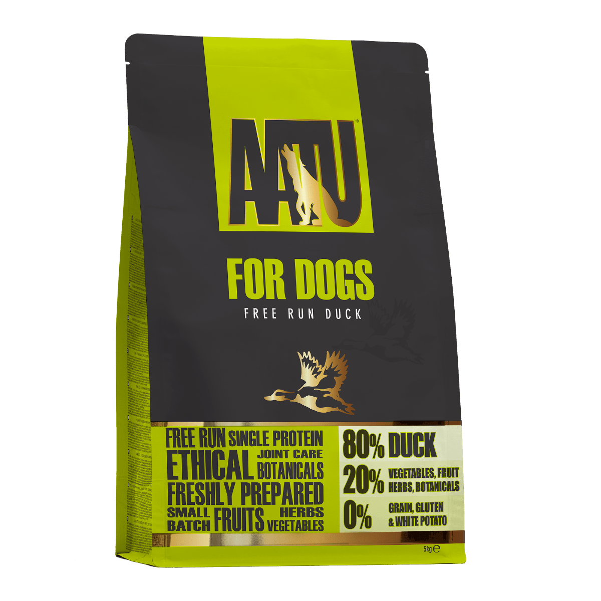 AATU Free Run Duck Dry Dog Food - 5kg - Shopivet.com