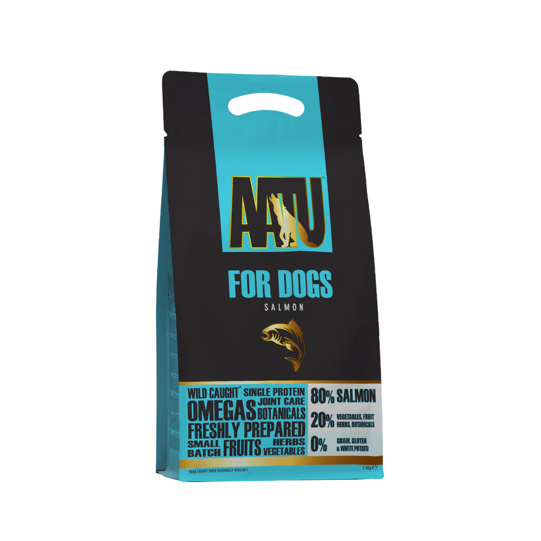 AATU Free Run Salmon Dry Dog Food - 10kg - Shopivet.com