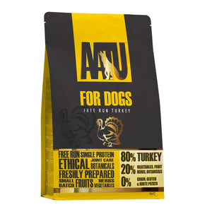 AATU Free Run Turkey Dry Dog Food - 5kg - Shopivet.com