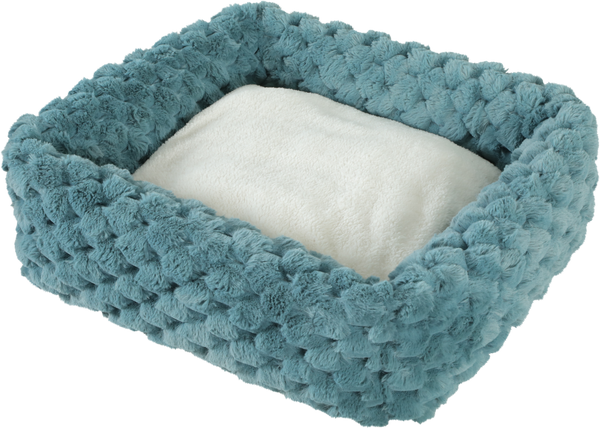 Abelha Squared Pet Bed Blue, XLarge