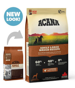 Acana Adult Large Breed Recipe Dry Dog Food - 11.4KG - Shopivet.com