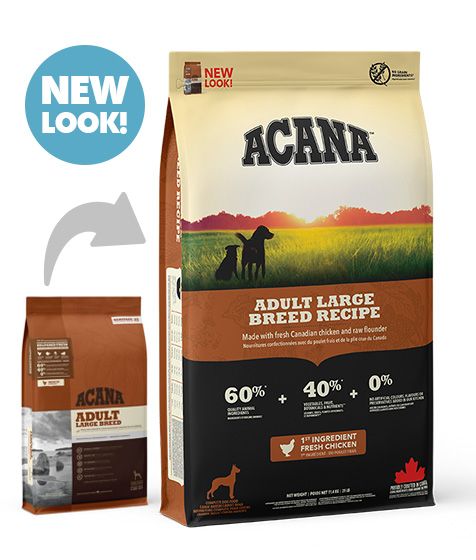 Acana Adult Large Breed Recipe Dry Dog Food - 11.4KG - Shopivet.com
