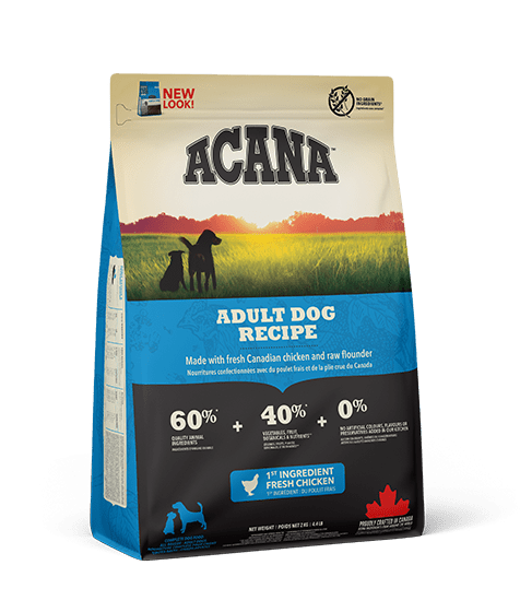 Acana Adult Recipe Dry Dog Food - 11.4kg - Shopivet.com