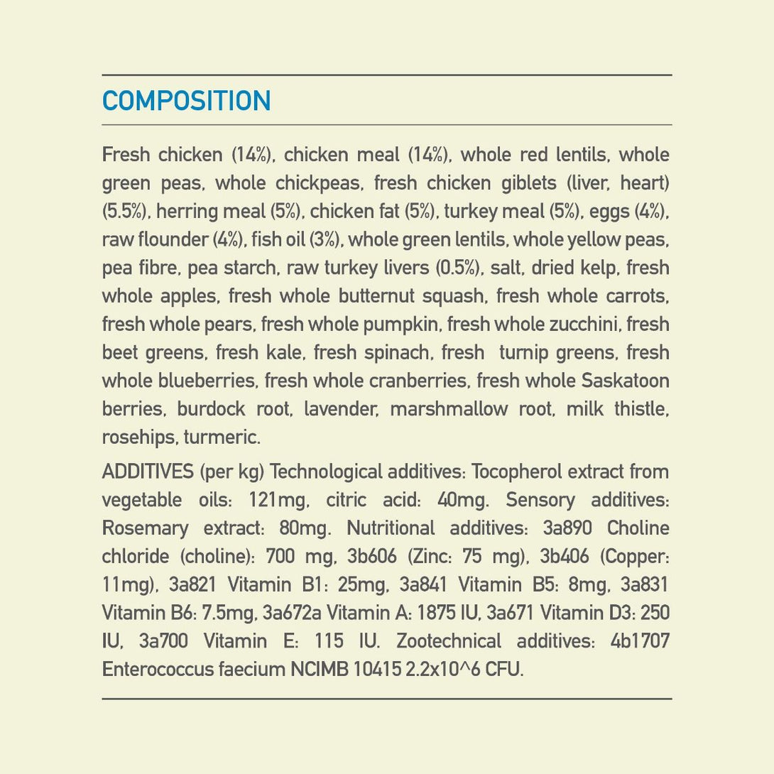 Acana Adult Recipe Dry Dog Food - 11.4kg - Shopivet.com