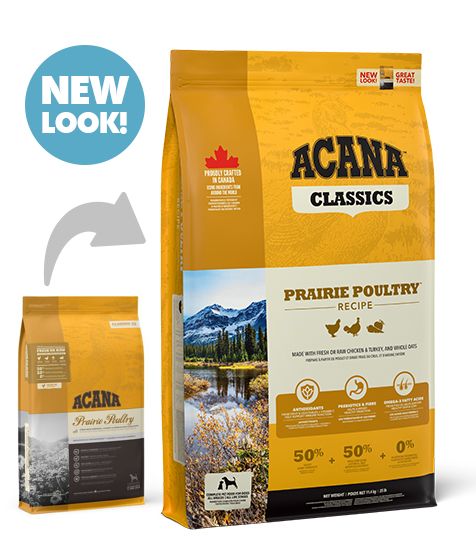 Acana Classics Prairie Poultry Dry Dog Food - 14.5kg - Shopivet.com