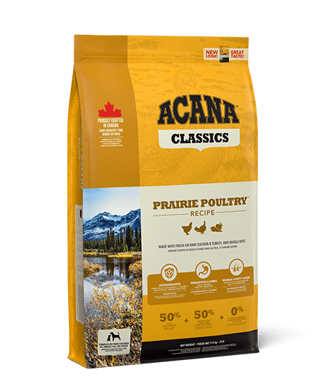 Acana Classics Prairie Poultry Dry Dog Food - 14.5kg - Shopivet.com