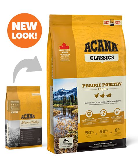 Acana Classics Prairie Poultry Dry Dog Food - 9.7KG - Shopivet.com
