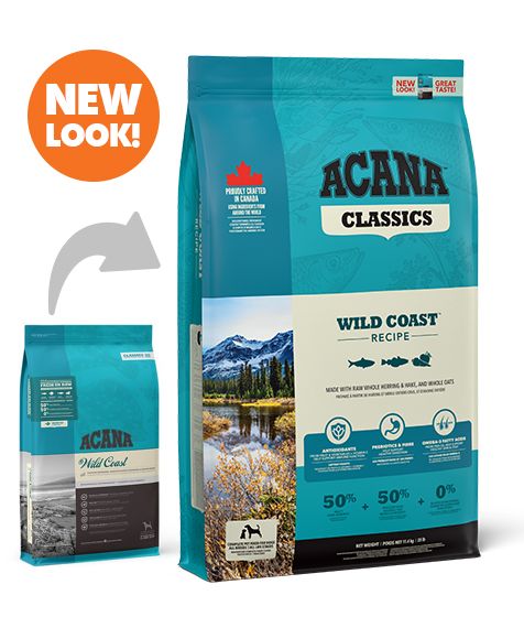 Acana Classics Wild Coast Recipe Dry Dog Food - 2kg - Shopivet.com