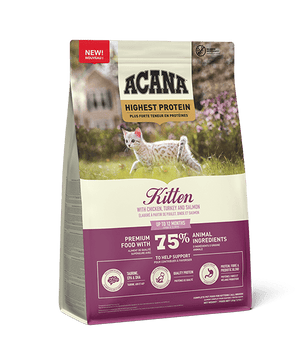 Acana Highest Protein Grain - Free Complete Kitten Dry Food 1.8kg - 1.8kg - Shopivet.com