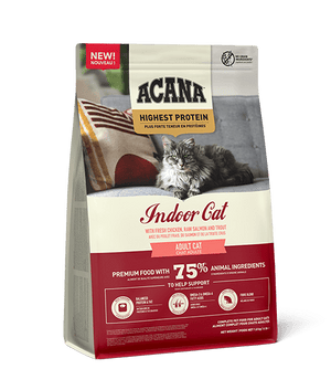 Acana Highest Protein Indoor Cat Adult Cat Dry Food - 1.8kg - Shopivet.com