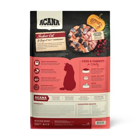Acana Highest Protein Indoor Cat Adult Cat Dry Food - 1.8kg - Shopivet.com