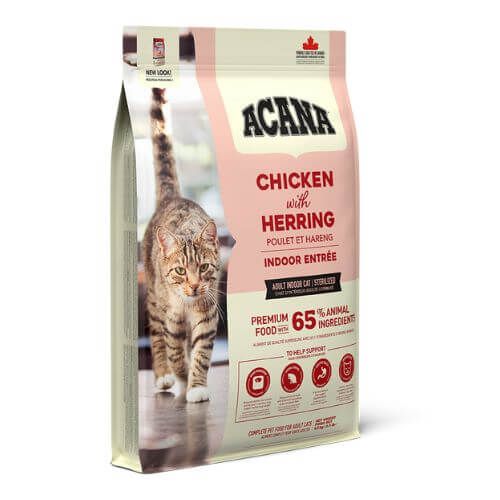 Acana Indoor Entree Adult Dry Cat Food - 1.8KG - Shopivet.com