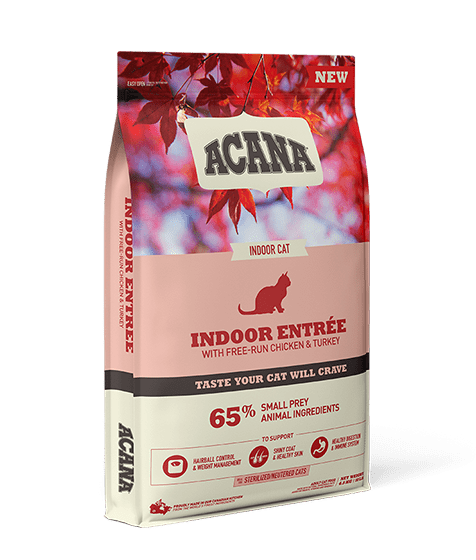 Acana Indoor Entree Adult Dry Cat Food - 4.5KG - Shopivet.com