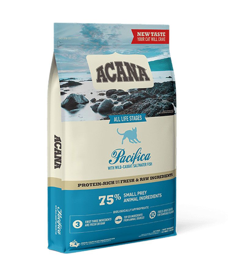 Acana Pacifica All Life Stages Dry Cat Food - 4.5KG - Shopivet.com