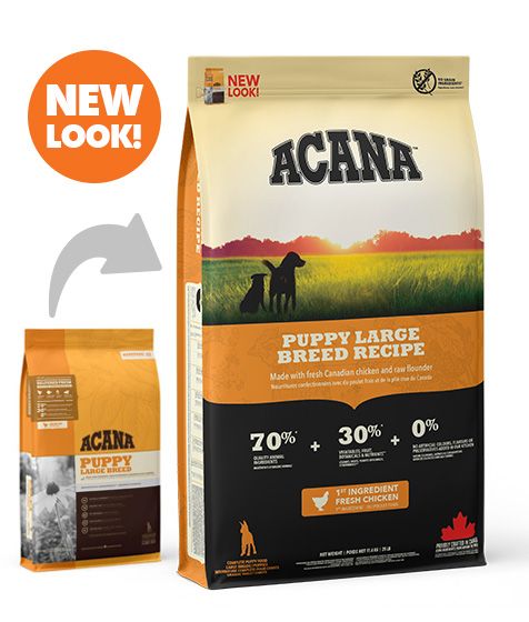 Acana Puppy Large Breed Recipe Dry Dog Food - 11.4KG - Shopivet.com