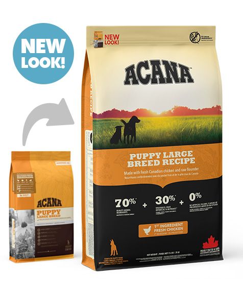 Acana Puppy Large Breed Recipe Dry Dog Food - 11.4KG - Shopivet.com