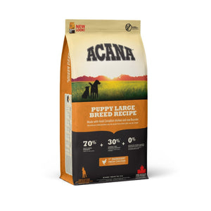 Acana Puppy Large Breed Recipe Dry Dog Food - 11.4KG - Shopivet.com