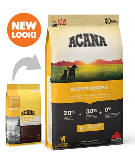Acana Puppy Recipe Medium Breed Dry Dog Food - Shopivet.com