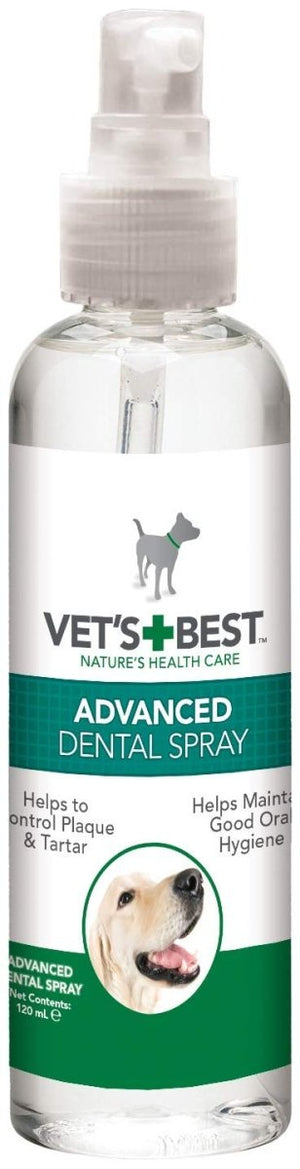 Advanced Dental Spray & Floss Ball for Dogs 120ml - Shopivet.com