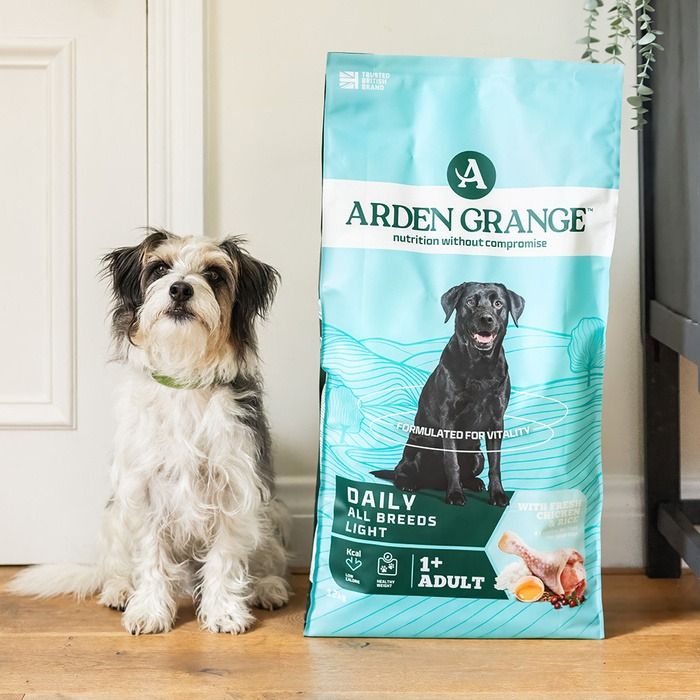 Arden Grange Daily All Breeds Light Adult Fresh Chicken & Rice Dry Dog Food - 6kg