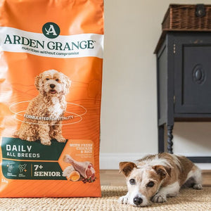 Arden Grange Daily All Breeds Senior with Fresh Chicken & Rice Dry Dog Food - 12kg