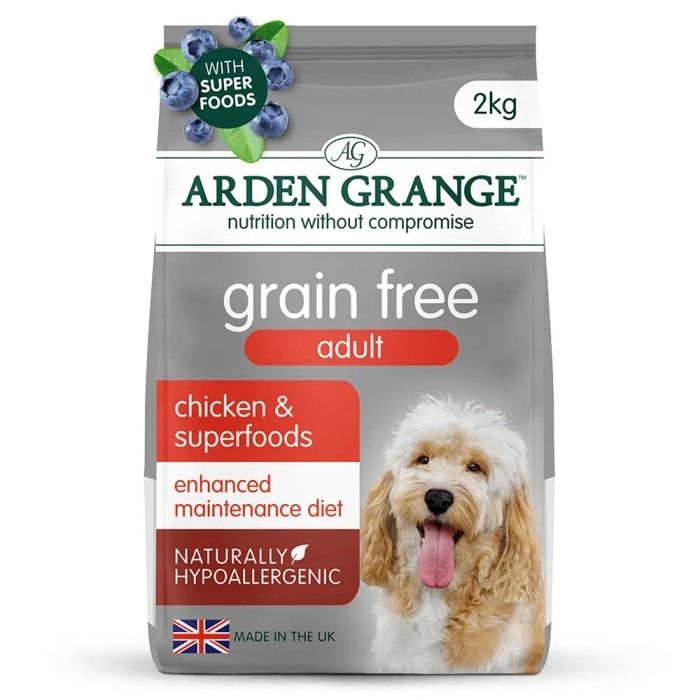 Arden Grange Grain Free Adult Chicken & Superfoods Dog Dry Food - 12kg