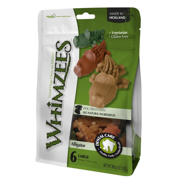 Alligator Large Mix Brown / Green / Orange (6PC) - Shopivet.com