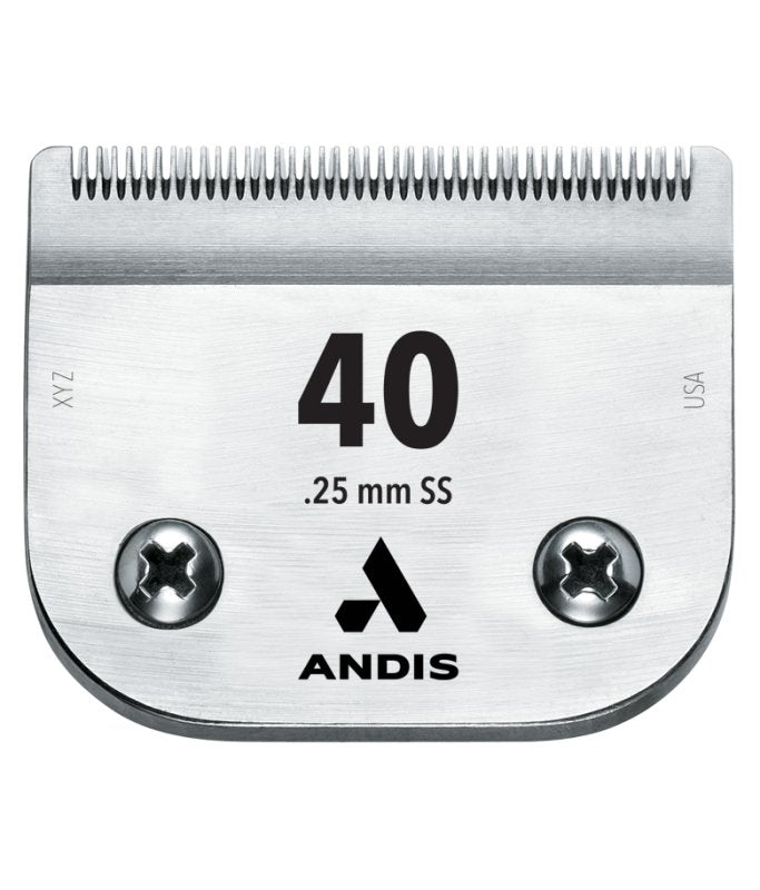 Andis Ceramic Edge® Detachable Blade 40ss / 0.25mm - Shopivet.com